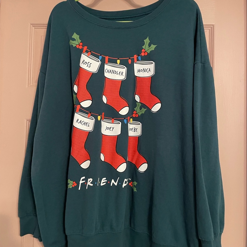 Torrid Green Friends Sweatshirt